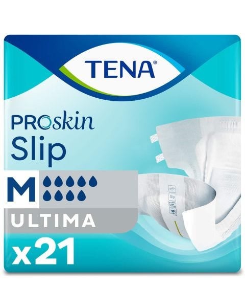 TENA Slip Ultima M (3700ml) 21 Pièces