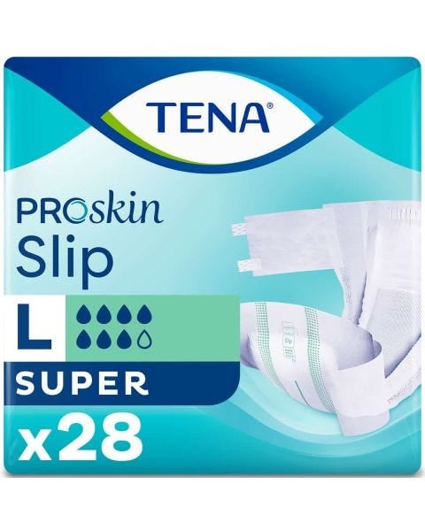 TENA Slip Super L (2650ml) 28 Pièces