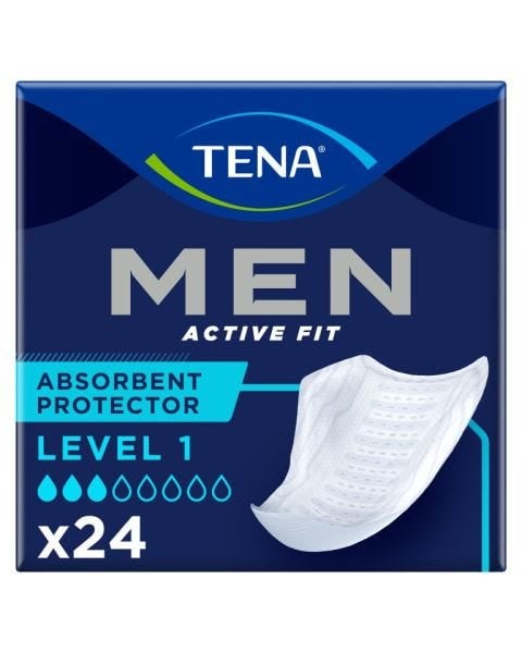 TENA Men Active Fit Niveau 1 (275ml) 24 Pièces