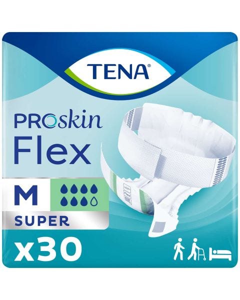 TENA Flex Super M (2179ml) 30 Pièces