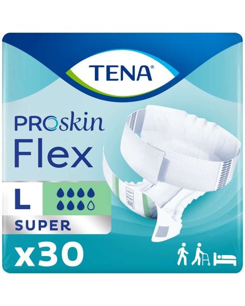 TENA Flex Super L (2292ml) 30 Pièces