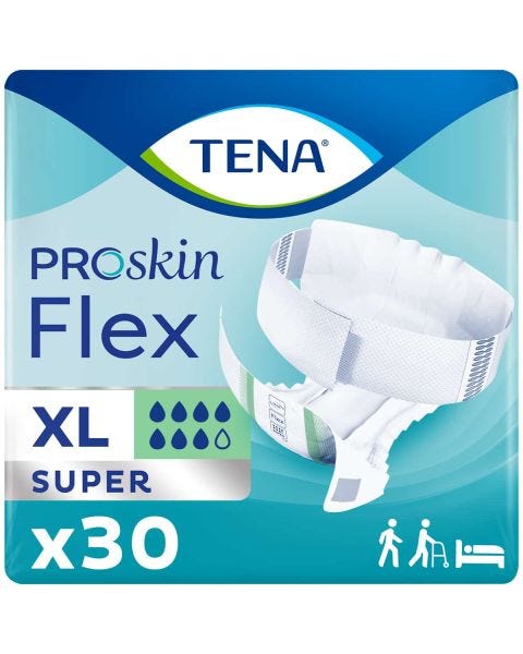 TENA Flex Super XL (2906ml) 30 Pièces