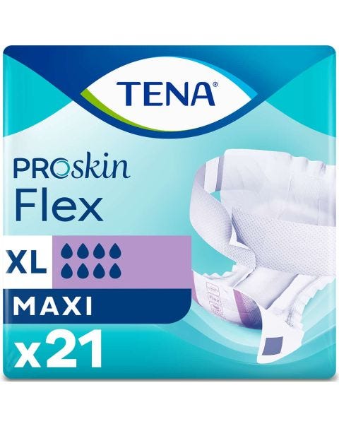 TENA Flex Maxi XL (4476ml) 21 Pièces