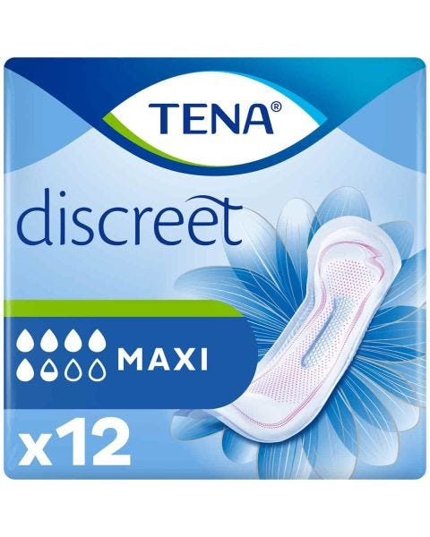 TENA Discreet Maxi (798ml) 12 Pièces