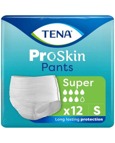 TENA Pants Super S (2010ml) 12 Pièces