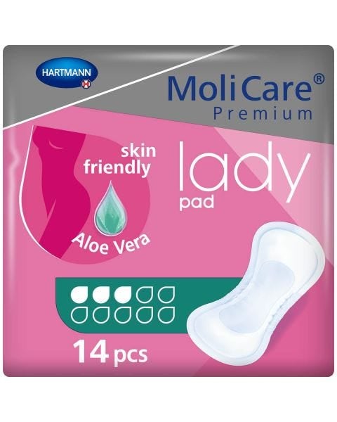 MoliCare Premium Lady Pad 3 Gouttes (500ml) 14 Pièces