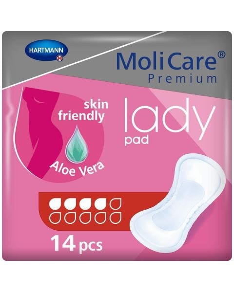 MoliCare Premium Lady Pad 4 Gouttes (780ml) 14 Pièces