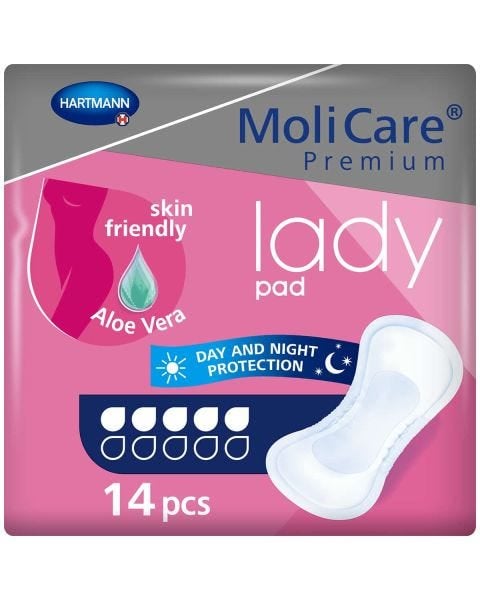 MoliCare Premium Lady Pad 5 Gouttes (1030ml) 14 Pièces