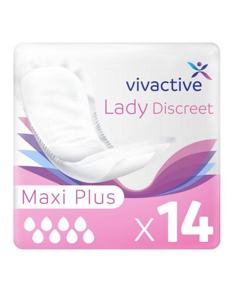 Vivactive Lady Discreet Maxi Plus (1000ml) 14 Pièces