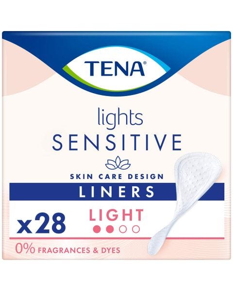 TENA Lights Sensitive Protège-slip Discret (60ml) 28 Pièces