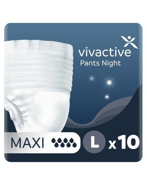 Vivactive Pants Nuit Maxi L (2300ml) 10 Pièces