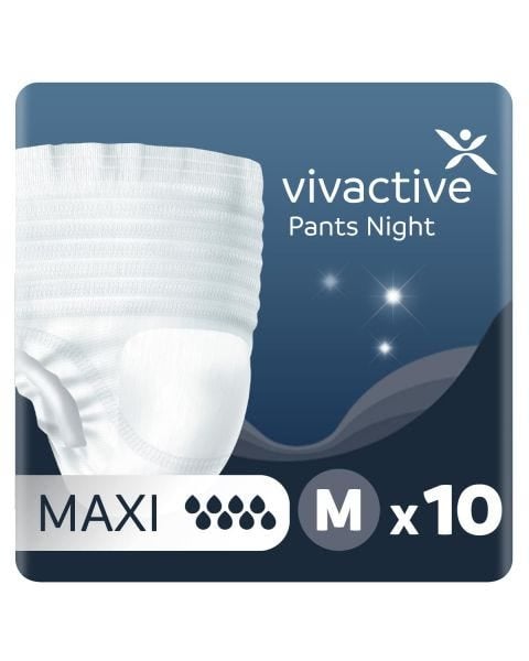 Vivactive Pants Nuit Maxi M (2200ml) 10 Pièces